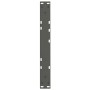 Patas para mesa comedor forma V 2 uds antracita 50x(30-31,3) cm