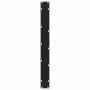 Patas para mesa de comedor forma V 2 uds negro 70x(72-73,3) cm