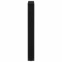 Patas para mesa de comedor forma V 2 uds negro 70x(72-73,3) cm