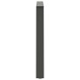 Patas para mesa comedor forma V 3uds antracita 90x(72-73,3) cm