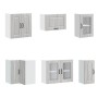 Mueble cocina Kalmar sonoma gris 11 pzas madera contrachapada