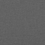 Cabecero de cama acolchado tela gris oscuro 160 cm