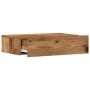 Mesilla de noche de madera antigua 60x35cm madera de ingeniería