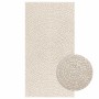 Alfombra ZIZUR apariencia yute interior exterior crema 60x110cm