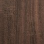 Estantería madera de ingeniería color marrón roble 66x31x80 cm