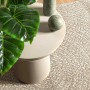 Alfombra ZIZUR apariencia yute interior exterior crema