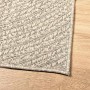 Alfombra ZIZUR apariencia yute interior exterior crema