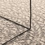 Alfombra ZIZUR apariencia yute interior exterior crema 80x200cm