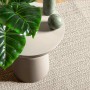 Alfombra ZIZUR apariencia yute interior exterior crema