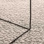 Alfombra ZIZUR apariencia yute interior exterior crema