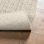 Alfombra ZIZUR apariencia yute interior exterior crema