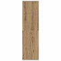Estantería de madera ingeniería roble artisan 34x31x112 cm