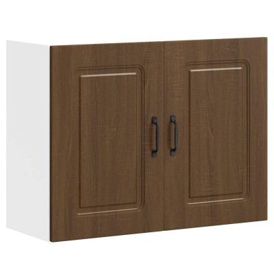 Armario de pared cocina Kalmar madera ingeniería roble marrón