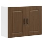 Armario de pared cocina Kalmar madera ingeniería roble marrón