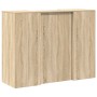 Mostrador de recepción roble sonoma 135x50x103,5 cm