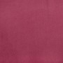 Silla mecedora de terciopelo rojo vino tinto