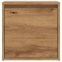 Cajón taburete madera ingeniería roble artesanal 40,5x40x40 cm