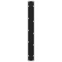 Patas mesa comedor forma V 2uds acero negro 100x(72-73,3) cm