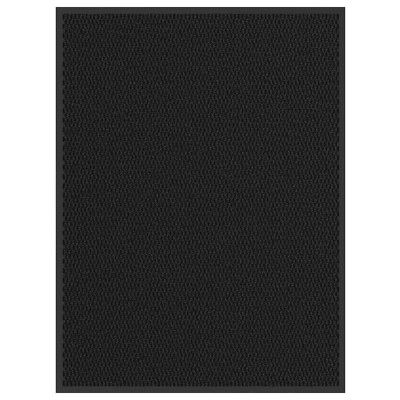 Felpudo negro 80x120 cm