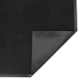 Felpudo negro 80x120 cm