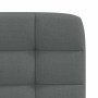 Sillas de comedor giratorias 4 unidades tela gris oscuro