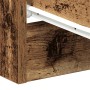 Mesita de noche madera contrachapada madera vieja 38x35x55 cm