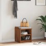 Banco de recibidor SANDNES madera maciza de pino 45x40x50 cm