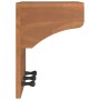 Perchero de pared SANDNES madera maciza pino 43x30x42cm