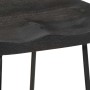 Taburetes de barra 45x40x78 cm madera maciza de mango