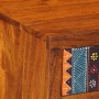 Mesita de noche 40x35x45 cm madera maciza de acacia