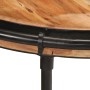 Mesa auxiliar madera maciza de acacia Ø55x60 cm